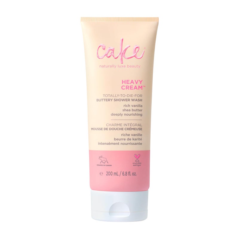 Cake Beauty غسول الجسم الكريمي الثقيل من كيك بيوتي (رغوة)، 7 أونصة - Image 1